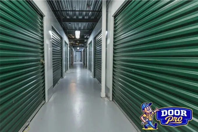 Commercial garage door and overhead door project completed by DoorPro