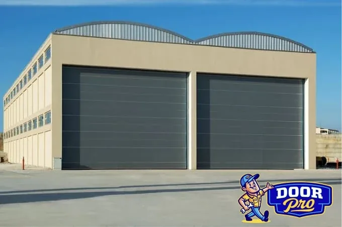 Commercial overhead door service project completed by DoorPro