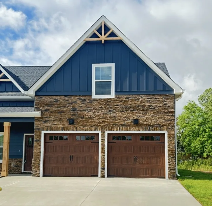 Garage door installation project in Chattanooga