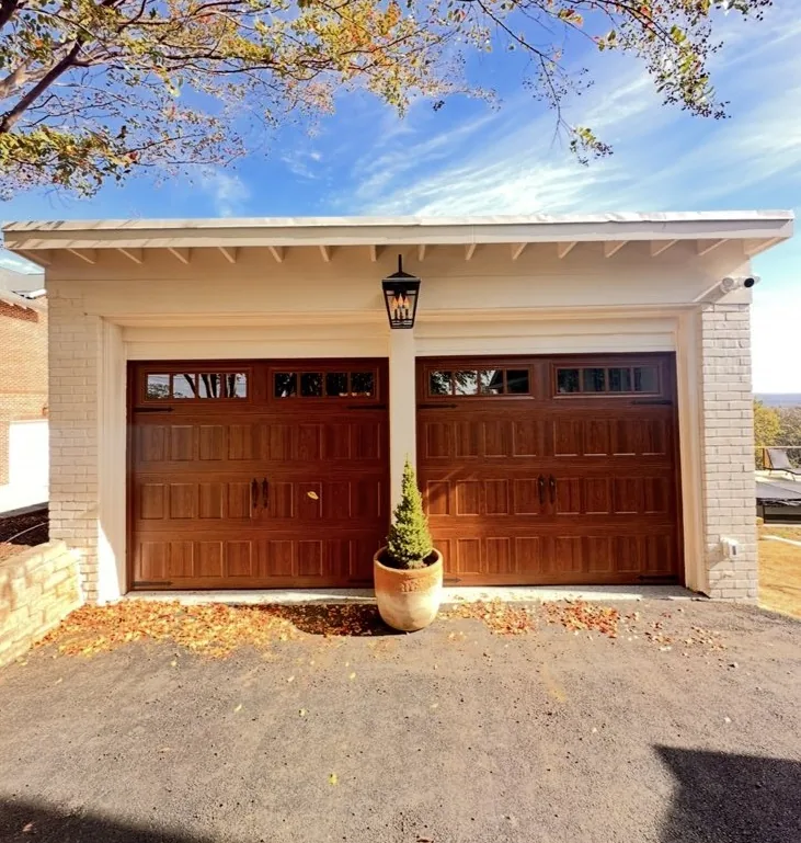 Residential garage door project completed near Chattanooga