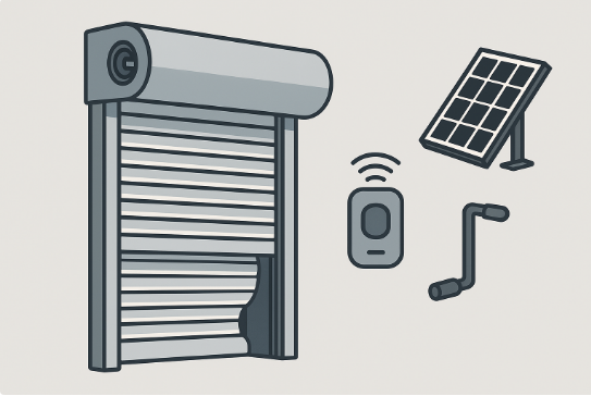 Types and Operation of Roller Shutters
